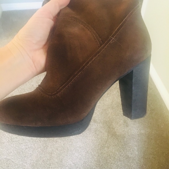 Brien knee  genuine high-suede boots Size 8 1/2 - Picture 8 of 8